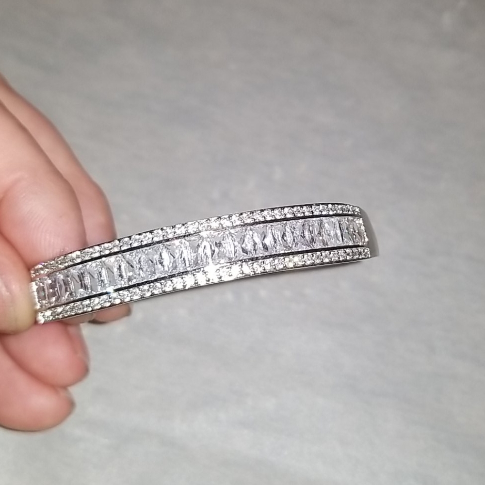 Diamond Bracelet sterling silver